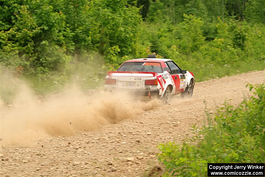Bryce Murphy / Braxton Murphy Toyota Celica GTS on SS3, Woodtick Hollow.