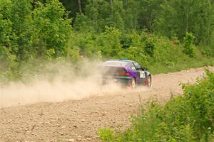 Maegan Burkart / Joanna Seaman Honda CRX Si on SS3, Woodtick Hollow.