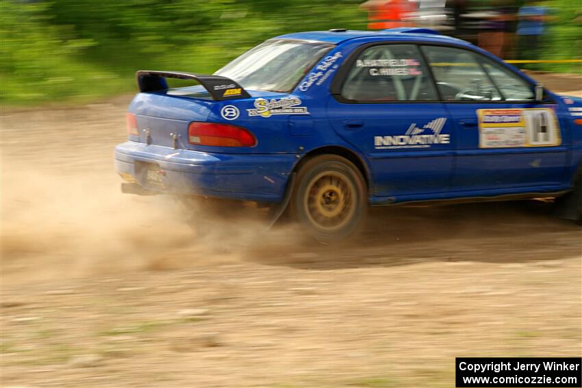 Connor Himes / Aleut Hatfield Subaru Impreza on SS4, Hollow Woodtick.