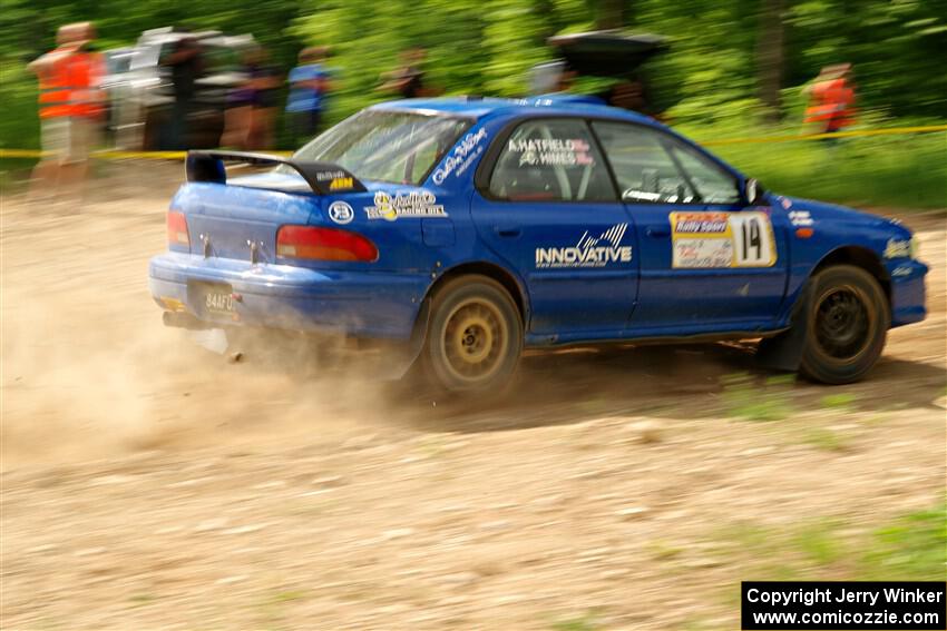 Connor Himes / Aleut Hatfield Subaru Impreza on SS4, Hollow Woodtick.