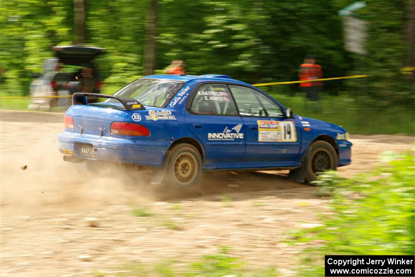 Connor Himes / Aleut Hatfield Subaru Impreza on SS4, Hollow Woodtick.