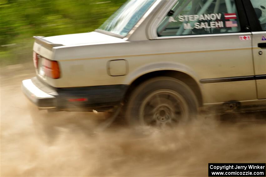 Mohammad Salehi / Artur Stepanov BMW 325is on SS4, Hollow Woodtick.