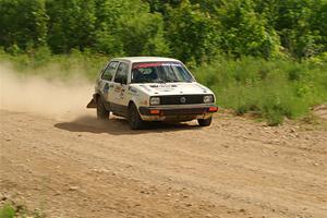 Heath Shively / Shanti Witt VW Golf on SS4, Hollow Woodtick.