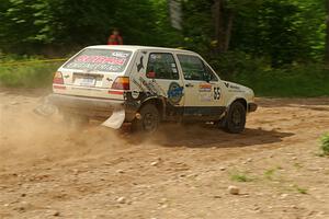 Heath Shively / Shanti Witt VW Golf on SS4, Hollow Woodtick.