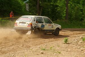 Heath Shively / Shanti Witt VW Golf on SS4, Hollow Woodtick.