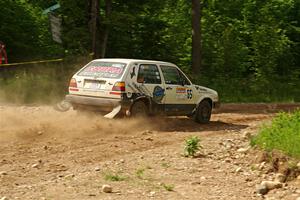 Heath Shively / Shanti Witt VW Golf on SS4, Hollow Woodtick.