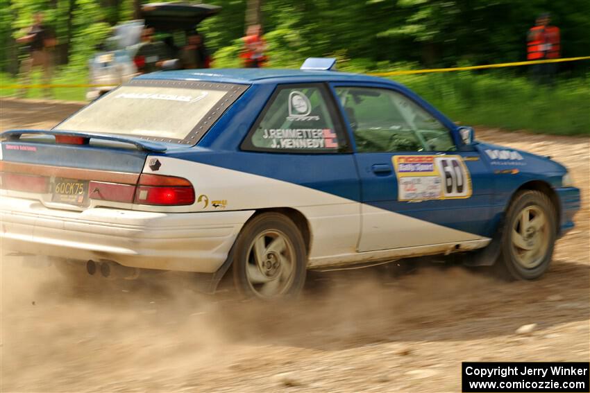 Jacob Kennedy / Josh Remmetter Ford Escort GT on SS4, Hollow Woodtick.