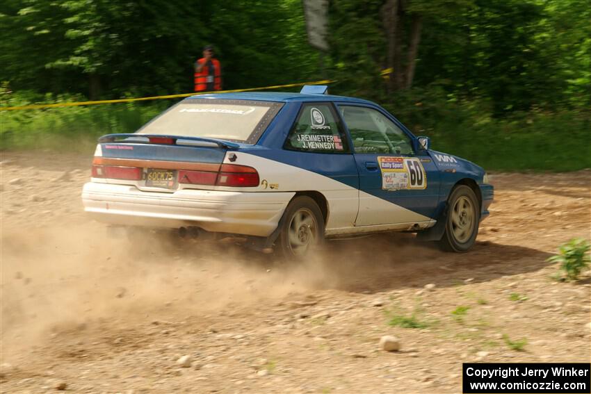 Jacob Kennedy / Josh Remmetter Ford Escort GT on SS4, Hollow Woodtick.