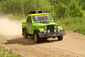 Mike Purzycki / Matt Wernette Jeep Scrambler on SS4, Hollow Woodtick.