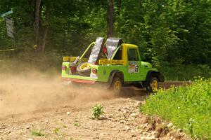 Mike Purzycki / Matt Wernette Jeep Scrambler on SS4, Hollow Woodtick.