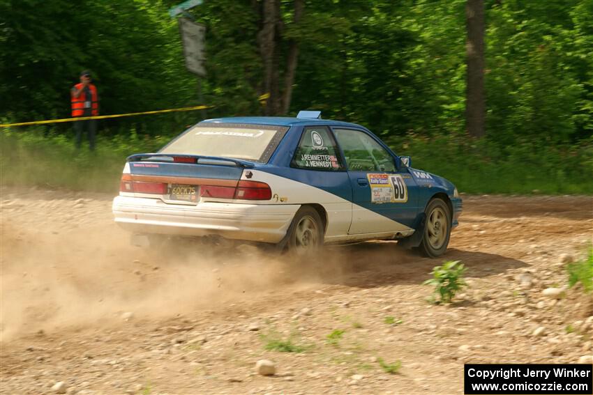 Jacob Kennedy / Josh Remmetter Ford Escort GT on SS4, Hollow Woodtick.