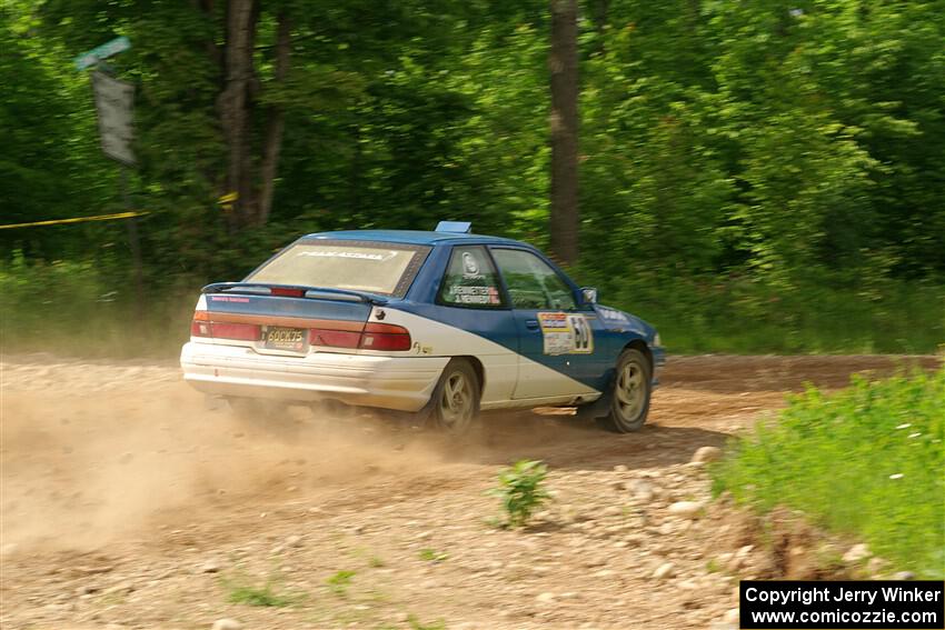 Jacob Kennedy / Josh Remmetter Ford Escort GT on SS4, Hollow Woodtick.