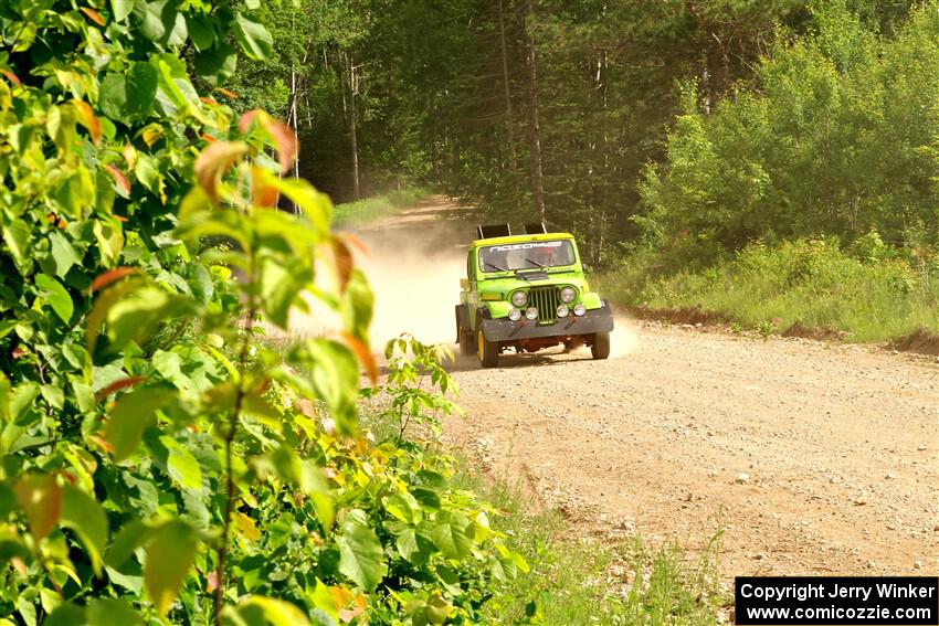 Mike Purzycki / Matt Wernette Jeep Scrambler on SS4, Hollow Woodtick.