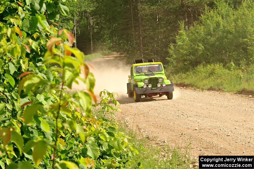 Mike Purzycki / Matt Wernette Jeep Scrambler on SS4, Hollow Woodtick.