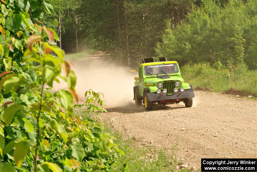 Mike Purzycki / Matt Wernette Jeep Scrambler on SS4, Hollow Woodtick.