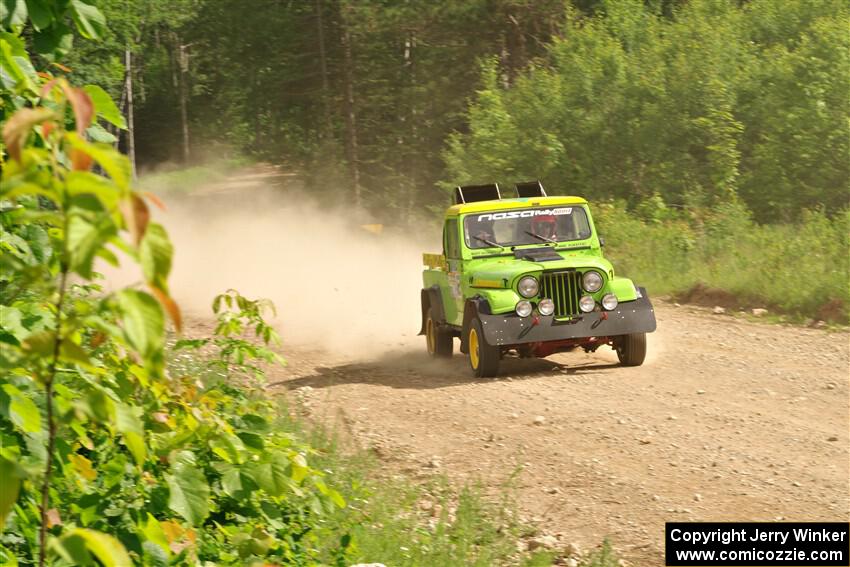 Mike Purzycki / Matt Wernette Jeep Scrambler on SS4, Hollow Woodtick.
