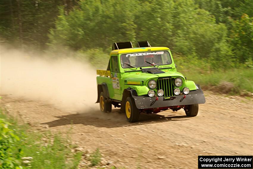 Mike Purzycki / Matt Wernette Jeep Scrambler on SS4, Hollow Woodtick.