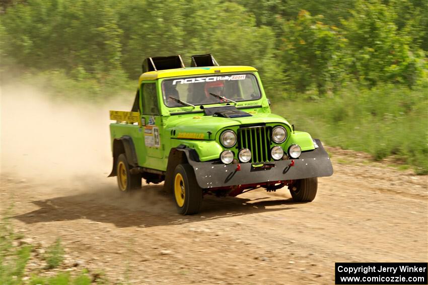 Mike Purzycki / Matt Wernette Jeep Scrambler on SS4, Hollow Woodtick.