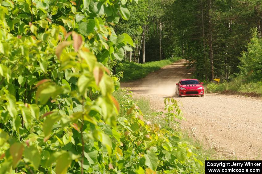 Eric Anderson / Taylor Haelterman Toyota FR-S on SS4, Hollow Woodtick.