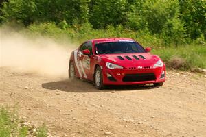 Eric Anderson / Taylor Haelterman Toyota FR-S on SS4, Hollow Woodtick.