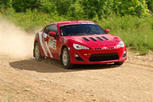 Eric Anderson / Taylor Haelterman Toyota FR-S on SS4, Hollow Woodtick.