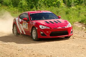 Eric Anderson / Taylor Haelterman Toyota FR-S on SS4, Hollow Woodtick.