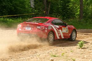 Eric Anderson / Taylor Haelterman Toyota FR-S on SS4, Hollow Woodtick.