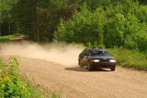 Joe Boburka / Elizabeth Unglenieks-Ploeg Ford Escort on SS4, Hollow Woodtick.