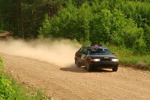 Joe Boburka / Elizabeth Unglenieks-Ploeg Ford Escort on SS4, Hollow Woodtick.
