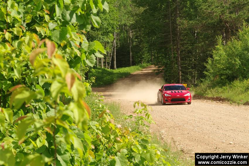 Eric Anderson / Taylor Haelterman Toyota FR-S on SS4, Hollow Woodtick.