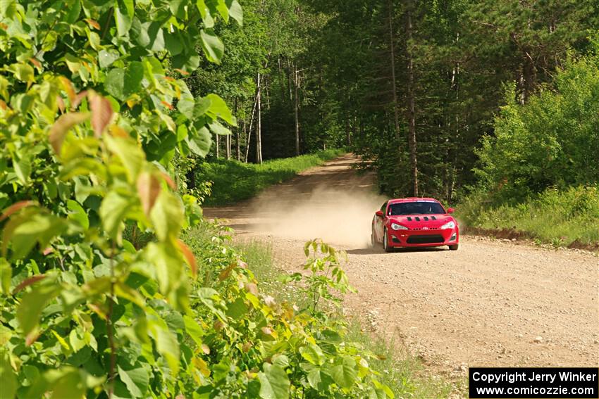 Eric Anderson / Taylor Haelterman Toyota FR-S on SS4, Hollow Woodtick.