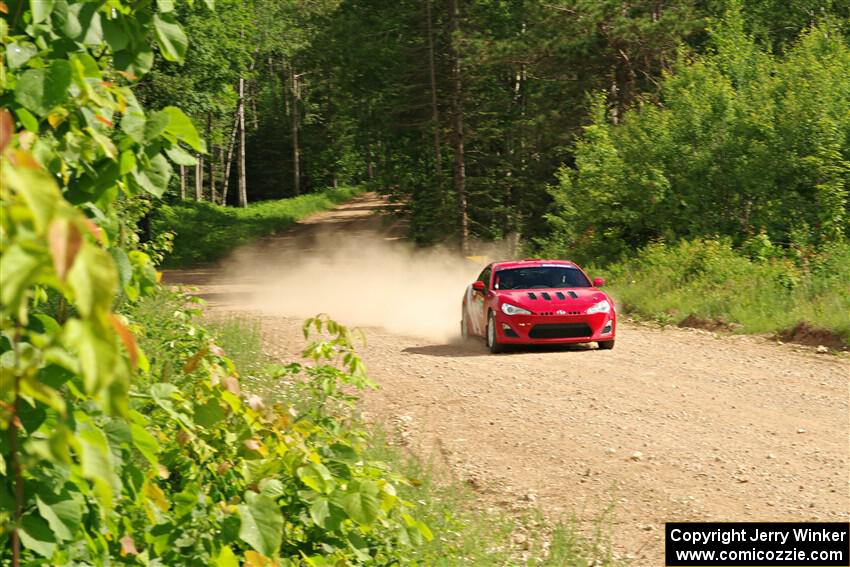 Eric Anderson / Taylor Haelterman Toyota FR-S on SS4, Hollow Woodtick.