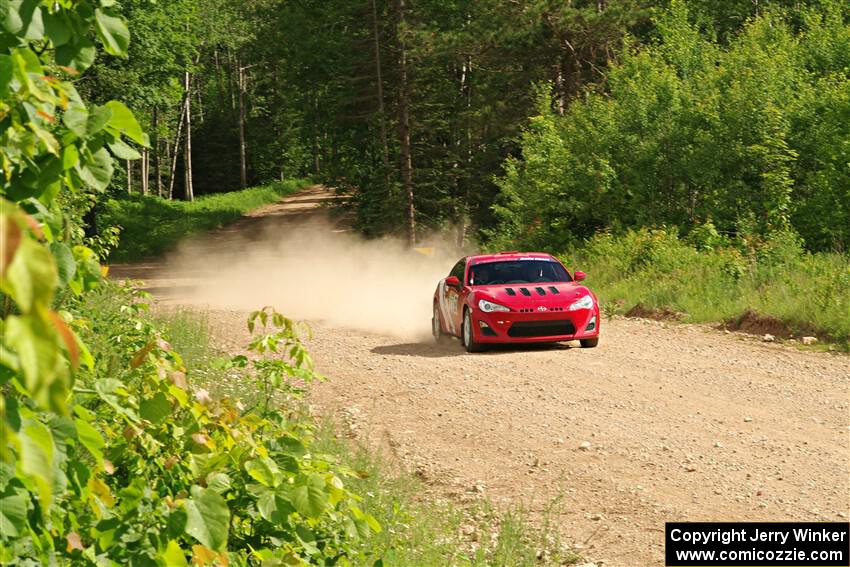 Eric Anderson / Taylor Haelterman Toyota FR-S on SS4, Hollow Woodtick.