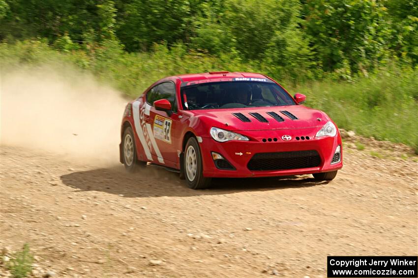 Eric Anderson / Taylor Haelterman Toyota FR-S on SS4, Hollow Woodtick.