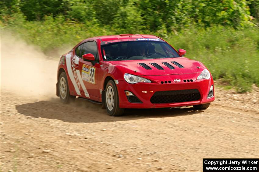 Eric Anderson / Taylor Haelterman Toyota FR-S on SS4, Hollow Woodtick.