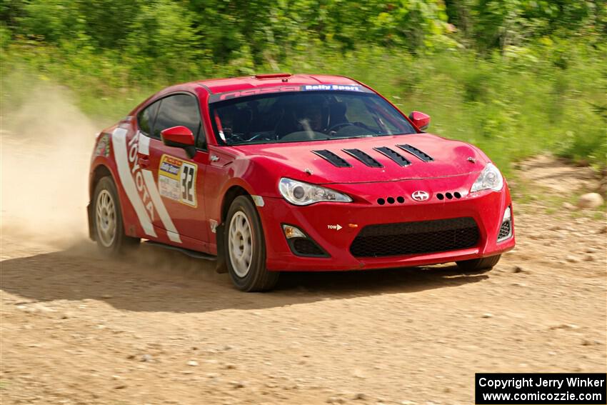 Eric Anderson / Taylor Haelterman Toyota FR-S on SS4, Hollow Woodtick.