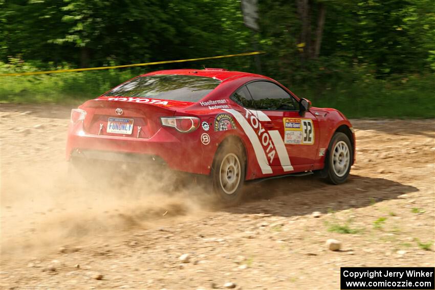 Eric Anderson / Taylor Haelterman Toyota FR-S on SS4, Hollow Woodtick.