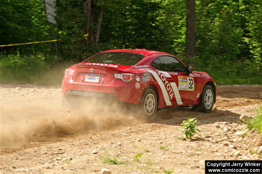 Eric Anderson / Taylor Haelterman Toyota FR-S on SS4, Hollow Woodtick.