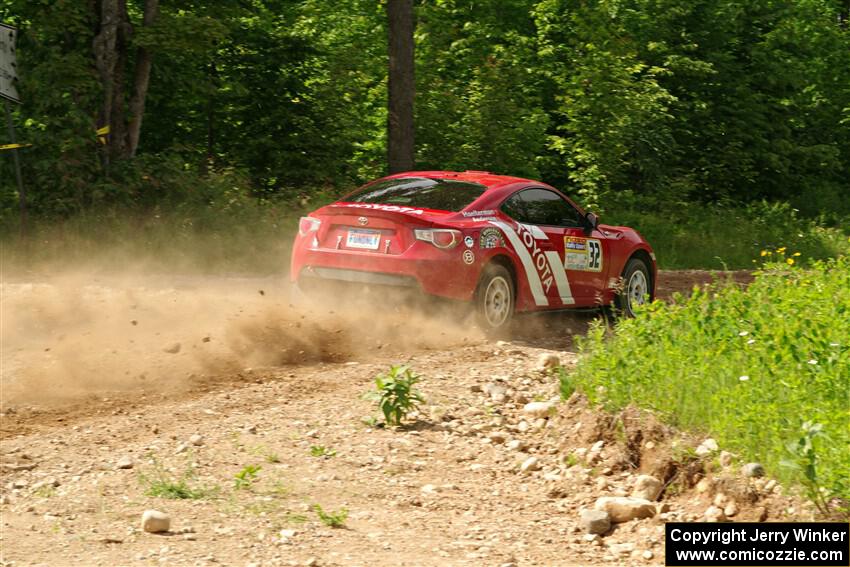 Eric Anderson / Taylor Haelterman Toyota FR-S on SS4, Hollow Woodtick.
