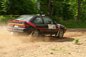 Joe Boburka / Elizabeth Unglenieks-Ploeg Ford Escort on SS4, Hollow Woodtick.