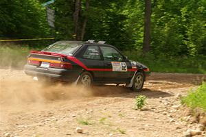 Joe Boburka / Elizabeth Unglenieks-Ploeg Ford Escort on SS4, Hollow Woodtick.