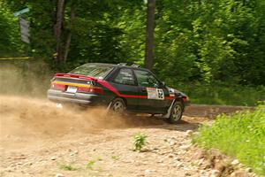 Joe Boburka / Elizabeth Unglenieks-Ploeg Ford Escort on SS4, Hollow Woodtick.