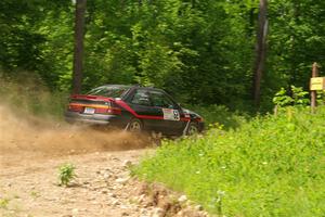 Joe Boburka / Elizabeth Unglenieks-Ploeg Ford Escort on SS4, Hollow Woodtick.