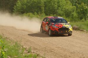 Nikhil Thakur / Brandon Pace Ford Fiesta ST on SS4, Hollow Woodtick.