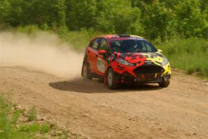 Nikhil Thakur / Brandon Pace Ford Fiesta ST on SS4, Hollow Woodtick.