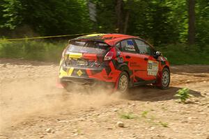Nikhil Thakur / Brandon Pace Ford Fiesta ST on SS4, Hollow Woodtick.