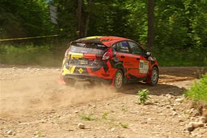 Nikhil Thakur / Brandon Pace Ford Fiesta ST on SS4, Hollow Woodtick.