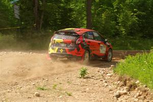 Nikhil Thakur / Brandon Pace Ford Fiesta ST on SS4, Hollow Woodtick.