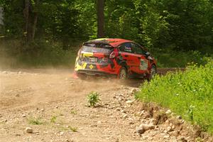 Nikhil Thakur / Brandon Pace Ford Fiesta ST on SS4, Hollow Woodtick.