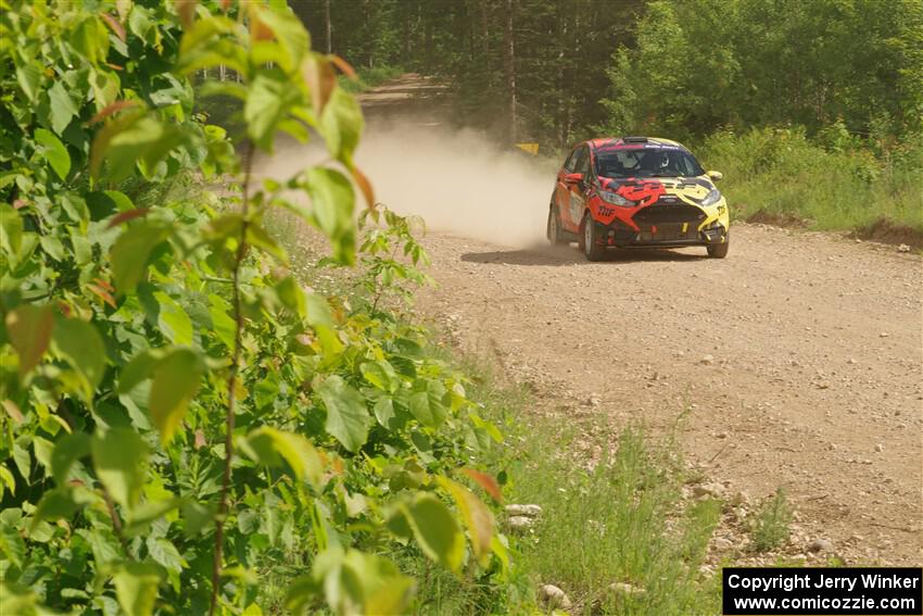Nikhil Thakur / Brandon Pace Ford Fiesta ST on SS4, Hollow Woodtick.